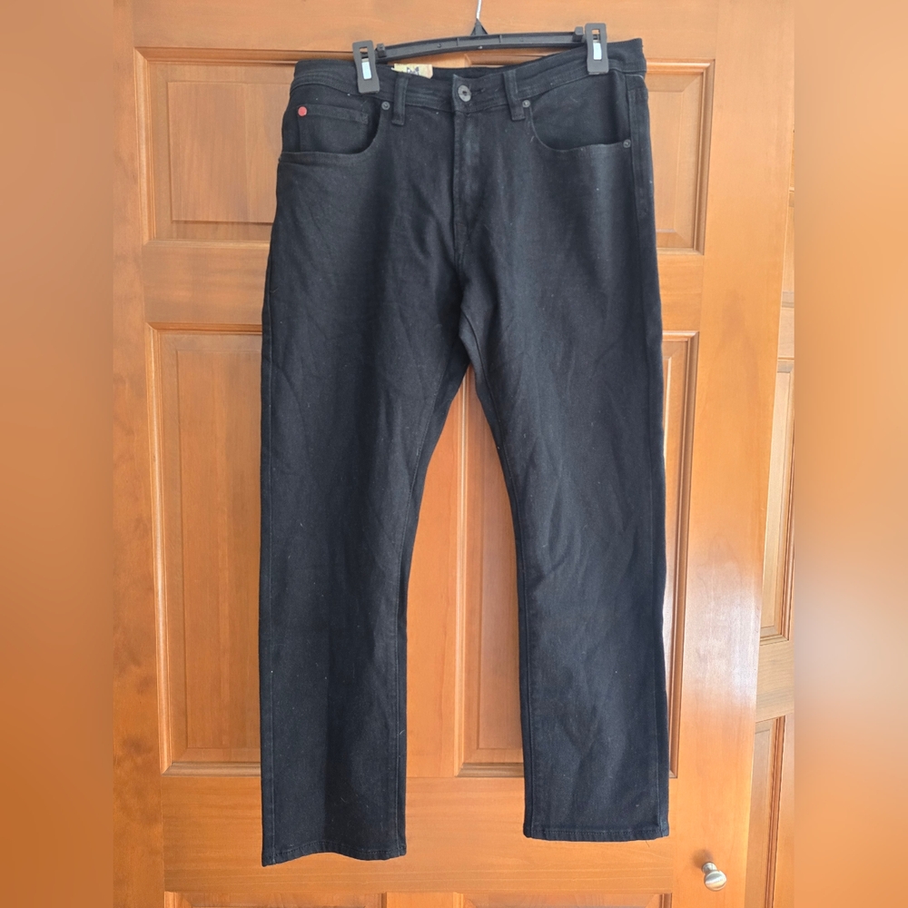 NWT- MBX Slim Stretch Black Straight Men's Jeans